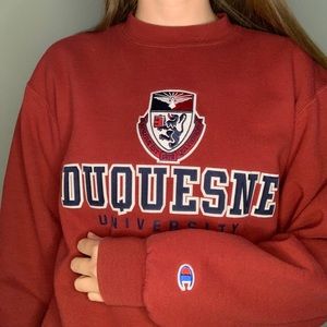 Duquesne Champion Crewneck